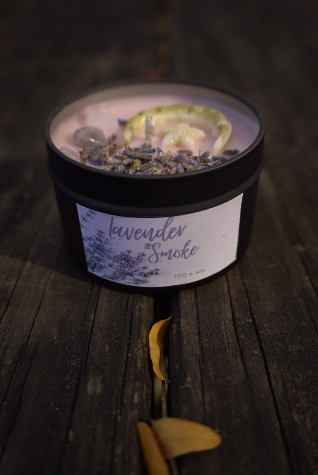 Lavender Smoke Soy Candle