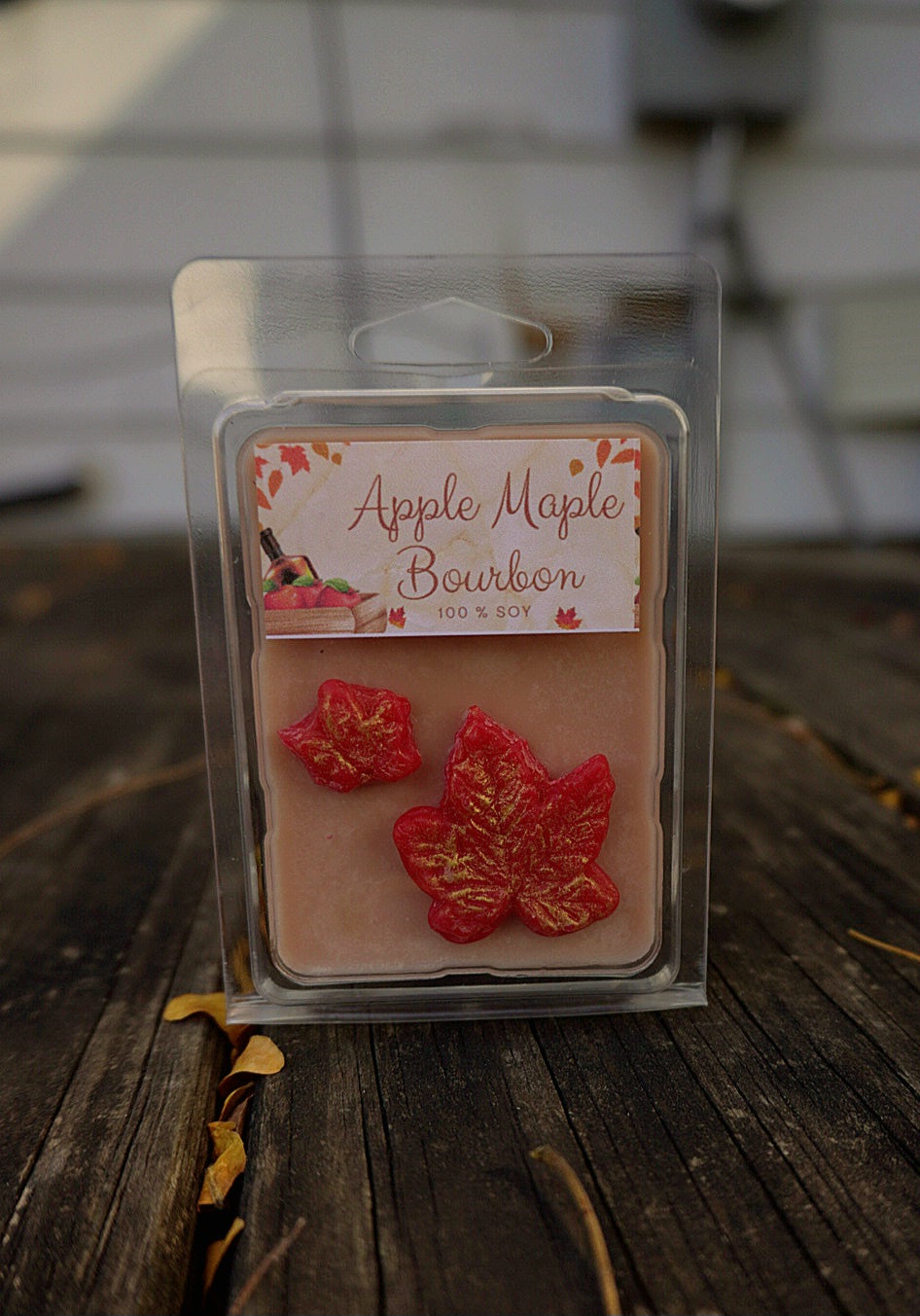 Apple Maple Bourbon Soy Candle